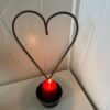 Rustic metal Heart candle T Light Holder  table centerpiece decorative candle Holder vintage candle holder metal. Valentine - Image 5